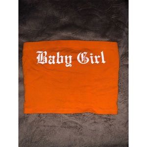 Forever 21 Orange tube top